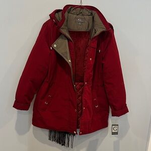 Women Gallery New York Red Jacket NWT